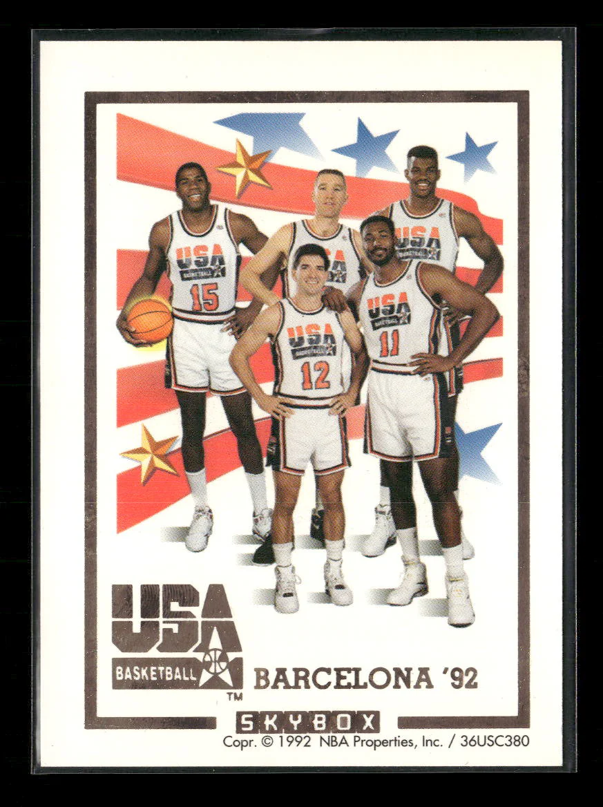 1991-92 SkyBox Team USA Card #NNO - Image 2