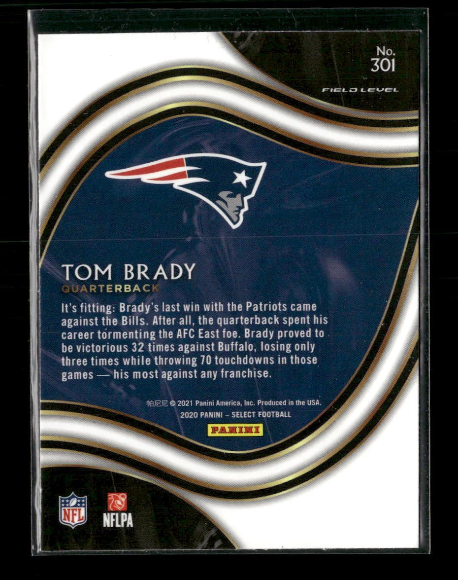 2020 Panini Select Tom Brady #301 - Image 2
