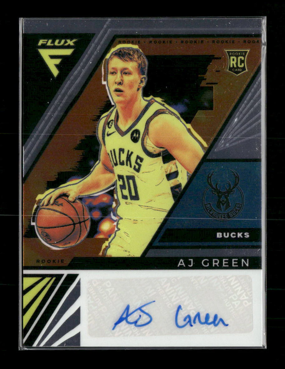 2022-23 Panini Flux Rookie Signatures A.J. Green #FRS-AJG