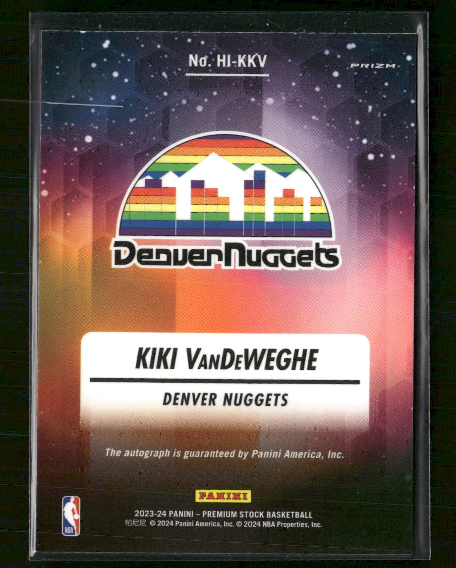 2023-24 Hoops Premium Stock Hoops Ink Autographs Kiki Vandeweghe Auto #HI-KKV - Image 2