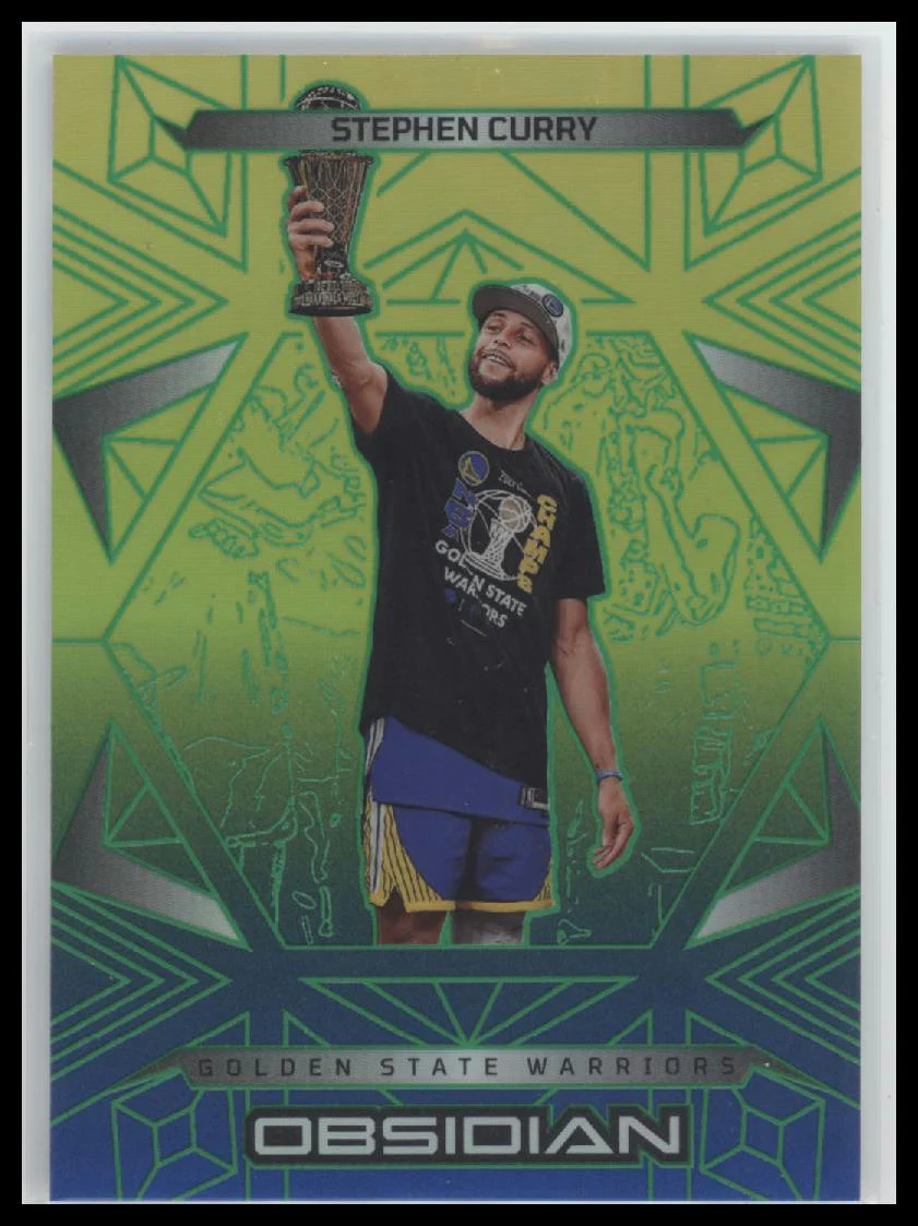 2024-25 Panini Obsidian Electric Etch Caldera Stephen Curry #182