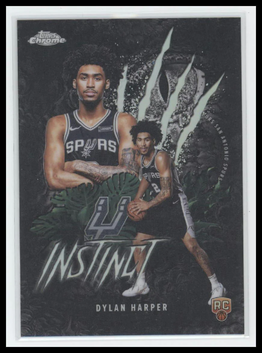2025-26 Topps Chrome Instinct Refractor Dylan Harper #INS-12