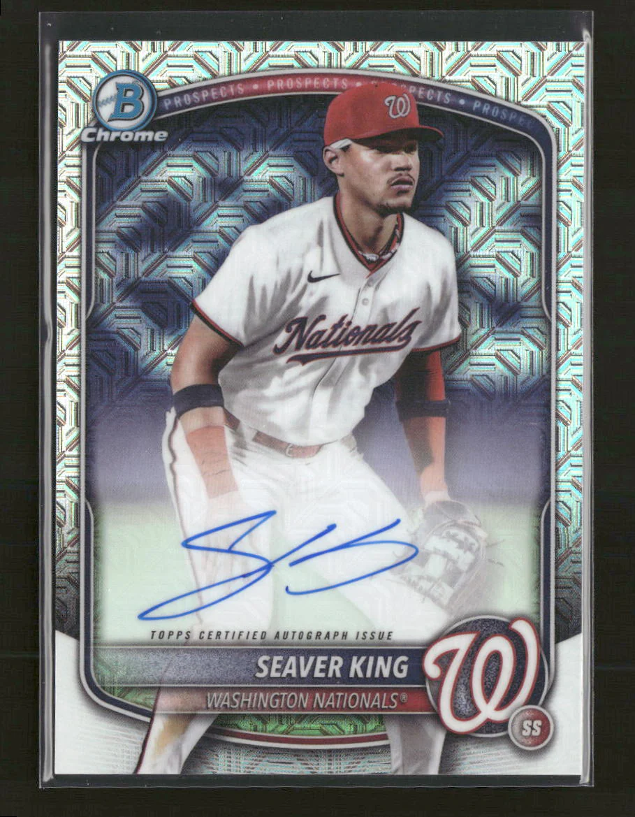 2025 Bowman Chrome Prospect Autographs Mega Mojo Seaver King Auto #BMA-SK