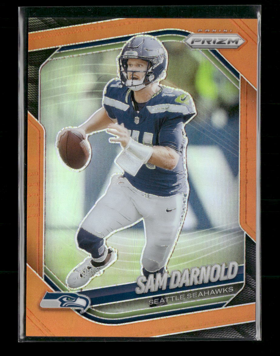 2025 Panini Prizm Orange Sam Darnold #/249 #269