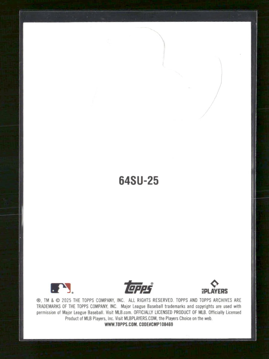 2025 Topps Archives 1964 Topps Stand-Ups Nick Kurtz #64SU-25 - Image 2