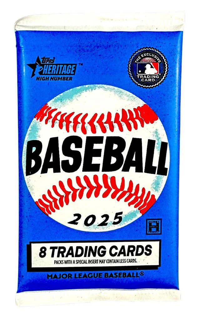 2025 Topps Heritage High Number Baseball Pack