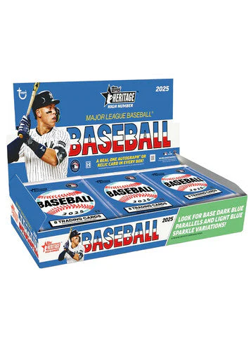 2025 Topps Heritage High Number Baseball Pack - Image 2