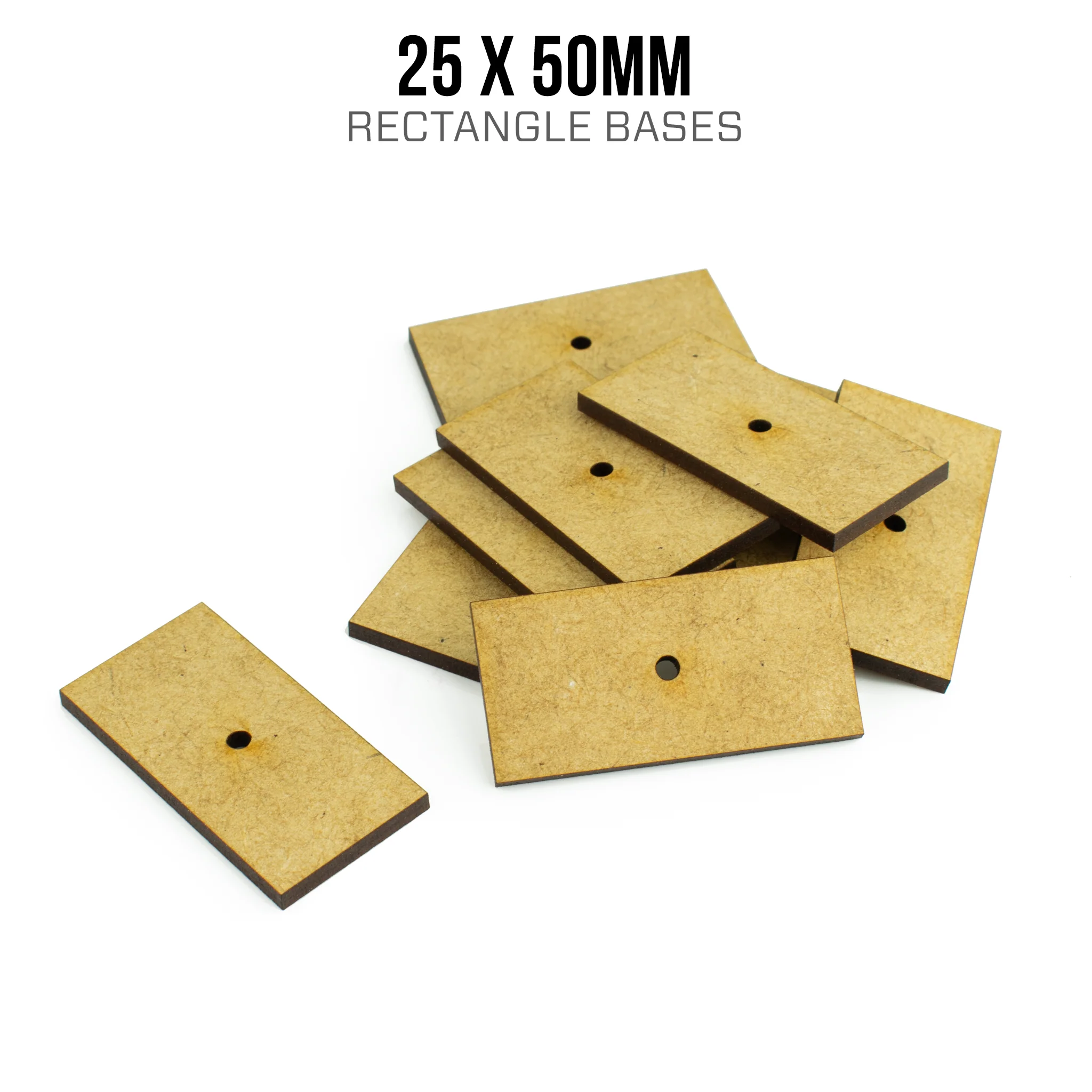 25 x 50mm Rectangle Bases - Image 2