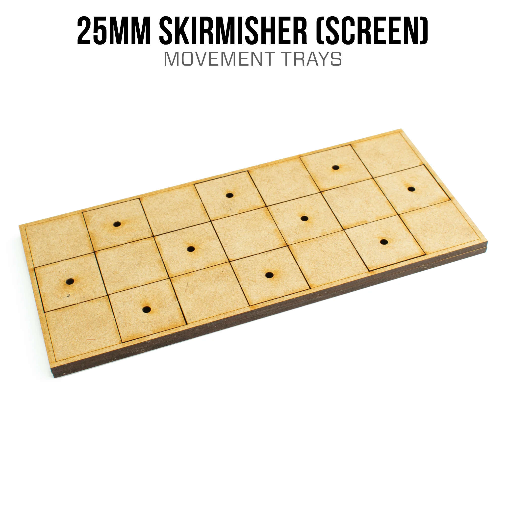 25mm Skirmisher (Screen) Movement Trays - Image 4