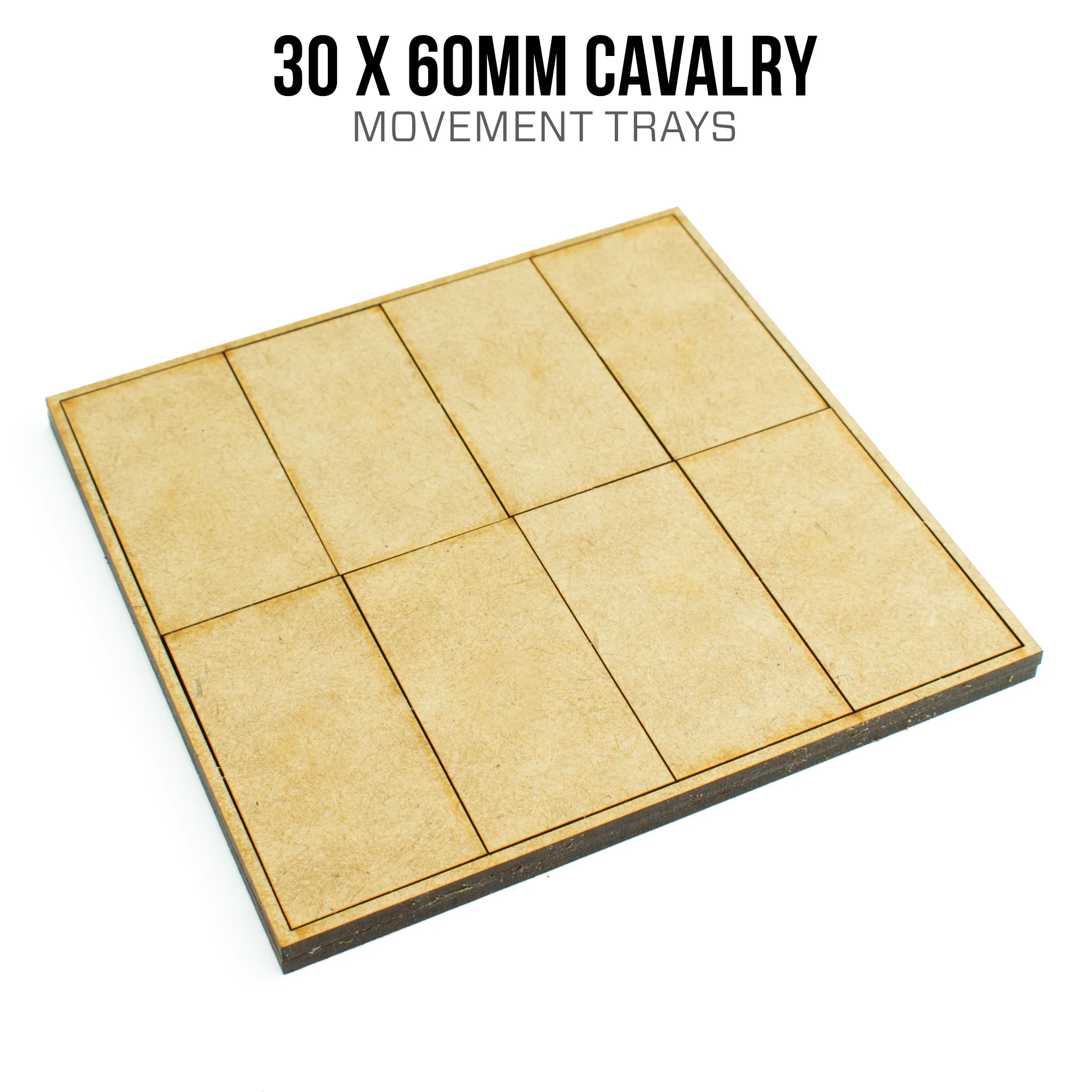 30mm x 60mm Cavalry Movement Trays - Image 2