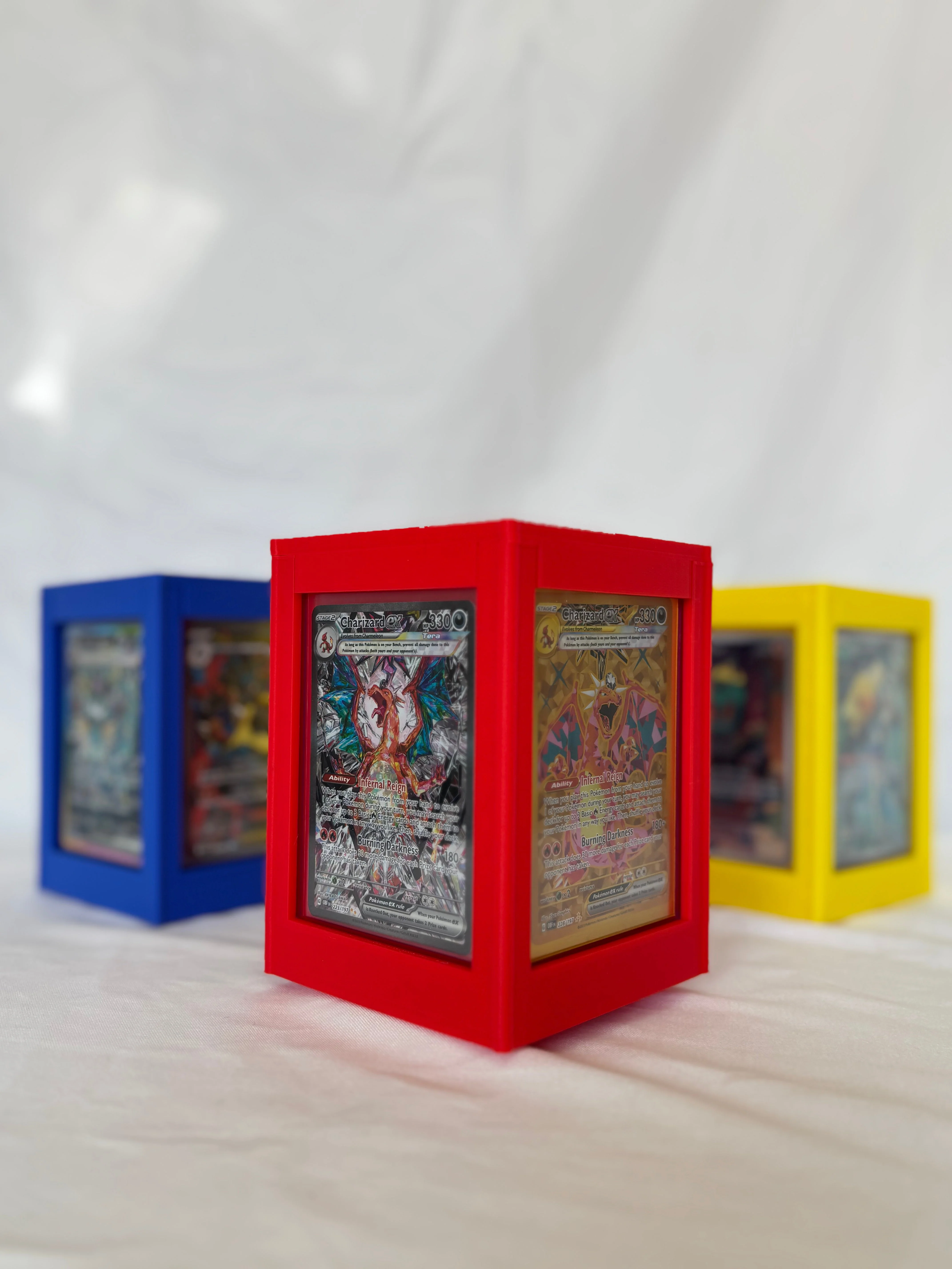 4-Sided Rotating Tower for Cards in Toploaders - Image 2