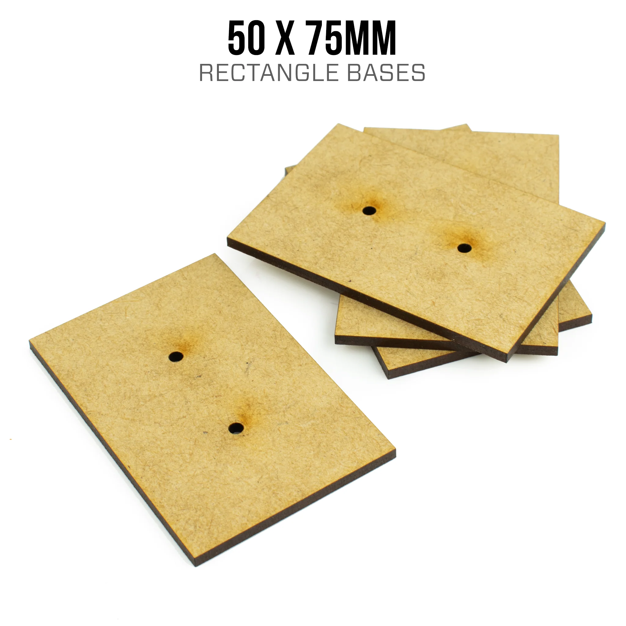 50 x 75mm Rectangle Bases - Image 2