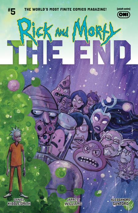 Rick And Morty The End #5 (Of 6) D 1:20 Tom Fowler Variant (04/08/2026) Oni