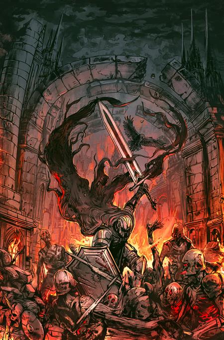 Dark Souls Mother Of Mourning #4 (Of 4) C Reza Afshar Virgin Variant (04/08/2026) Titan