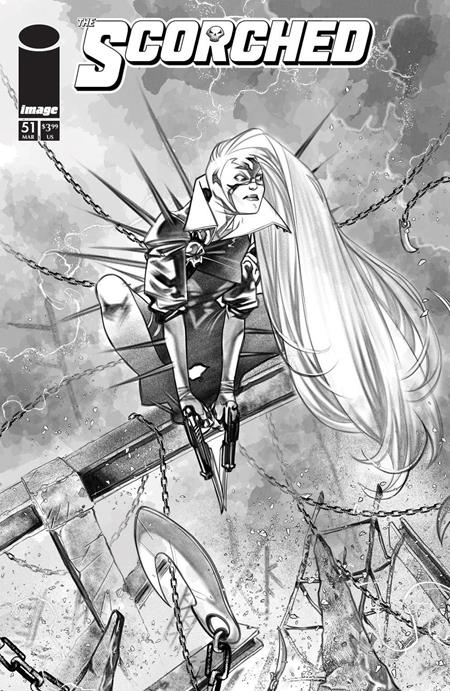Spawn Scorched #51 B Ig Guara B&W Variant (03/25/2026) Image