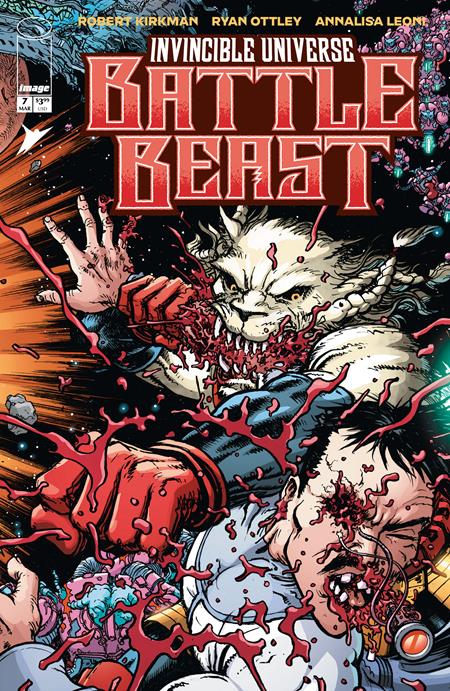 Invincible Universe Battle Beast #7 C 1:10 Chris Burnham & Brian Reber Variant (03/18/2026) Image