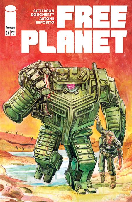 Free Planet #12 B Jed Dougherty Variant (05/13/2026) Image