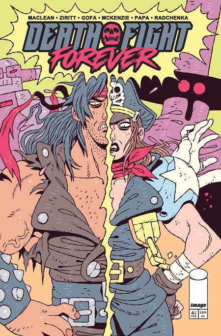 Death Fight Forever #4 (Of 5) B Sam Mckenzie Variant (05/20/2026) Image