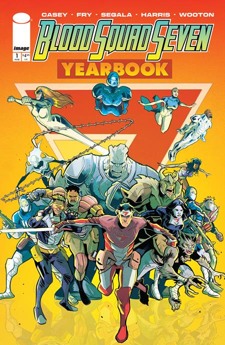 Blood Squad Seven Yearbook #1 A Paul Fry (03/25/2026) Image
