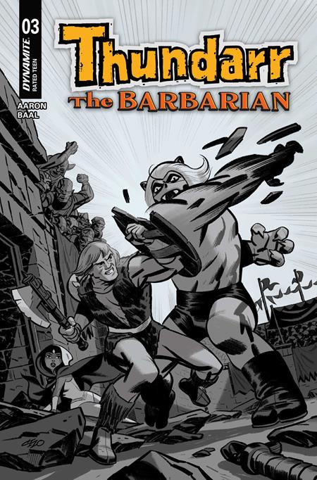 Thundarr The Barbarian #3 F 1:10 Michael Cho Line Art Variant (04/29/2026) Dynamite