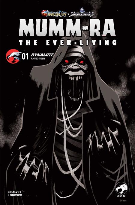 Mummra The Everliving #1 K 1:20 John Amor B&W Variant (04/15/2026) Dynamite