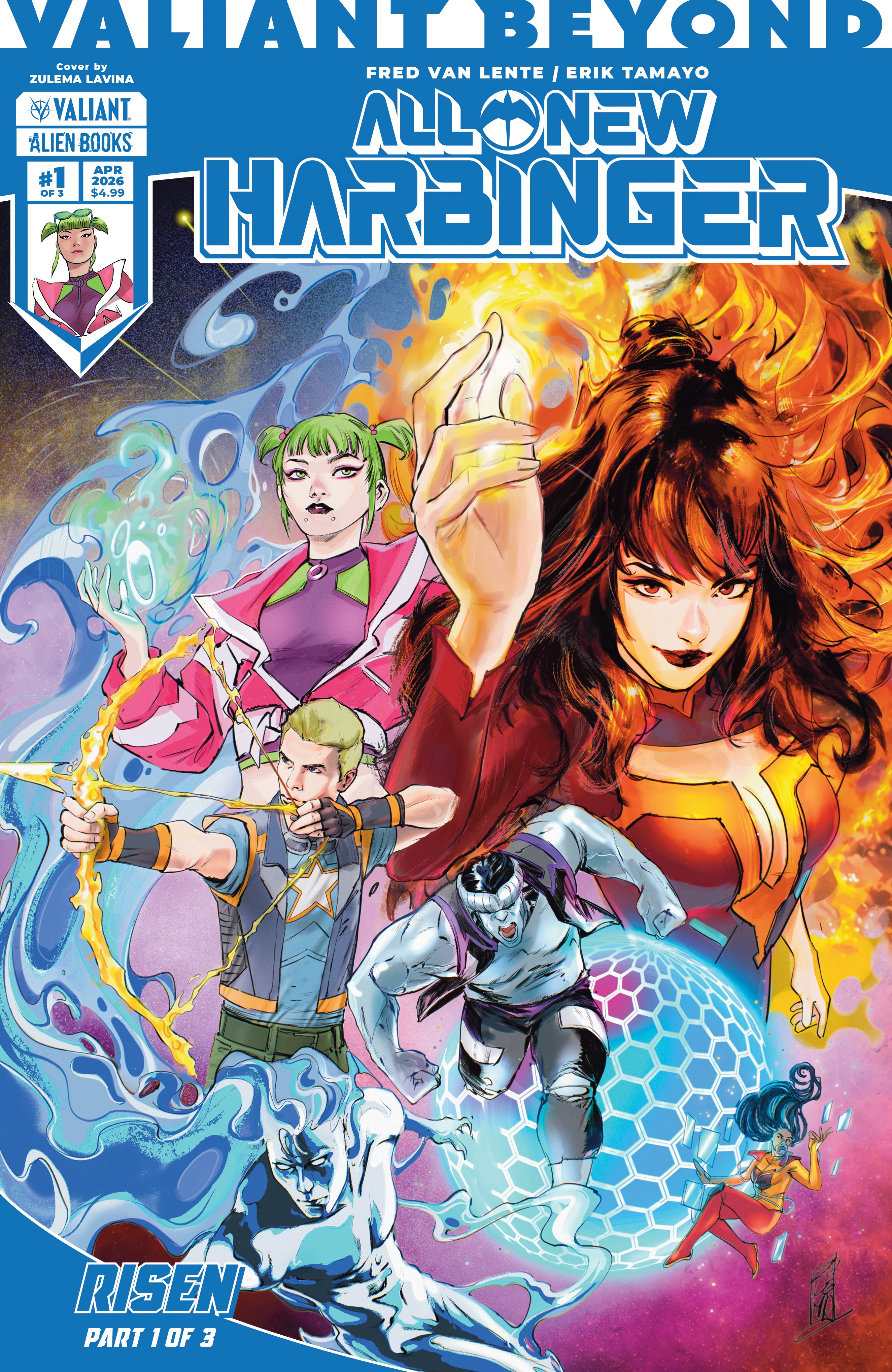 Valiant Beyond All-New Harbinger #7 Risen #1 A Lavina (05/06/2026) Idw