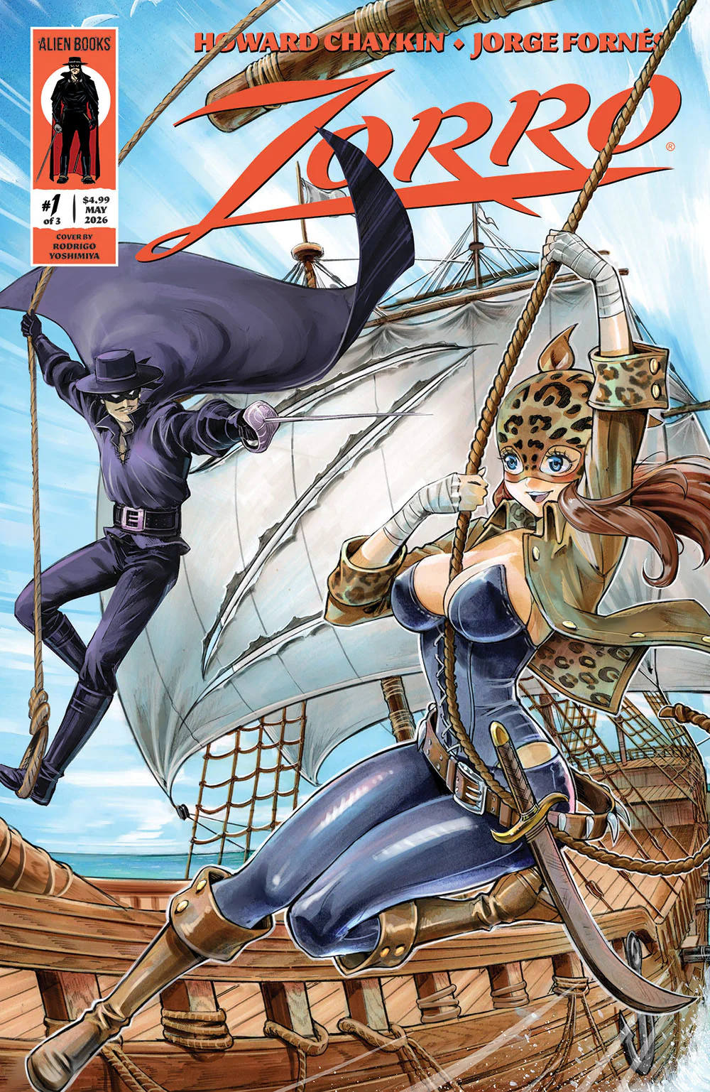 Zorro #1 D Yoshimiya (05/20/2026) Idw
