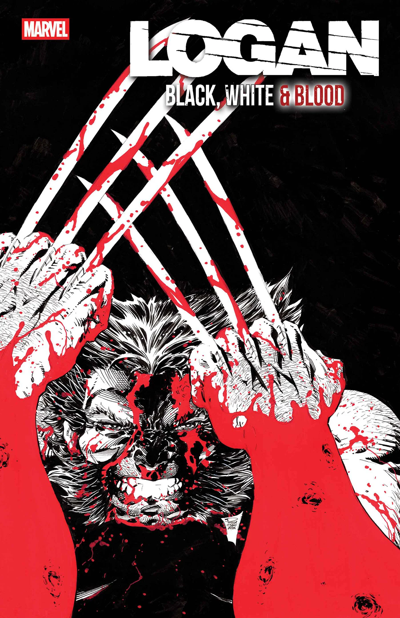 Logan Black White & Blood #4 B Philip Tan Variant (04/01/2026) Marvel