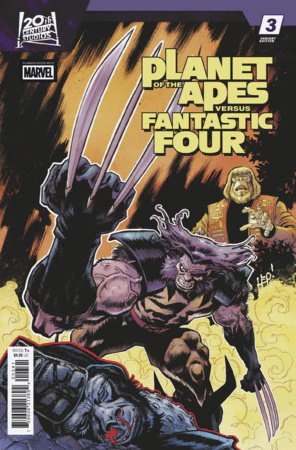 Planet Of The Apes Vs. Fantastic Four #3 E Scott Hepburn Versus Variant (04/15/2026) Marvel