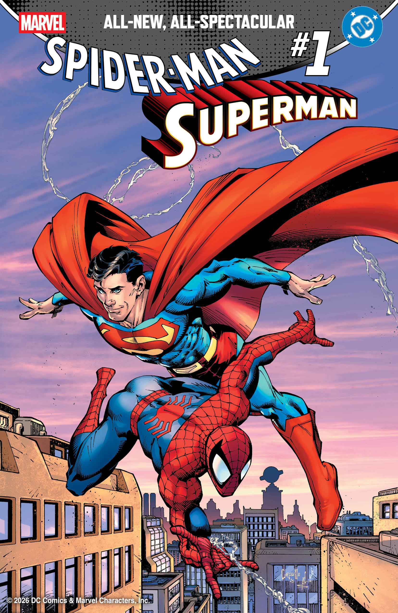 Marvel Dc Spider-Man Superman #1 F Greg Capullo Variant (04/22/2026) Marvel