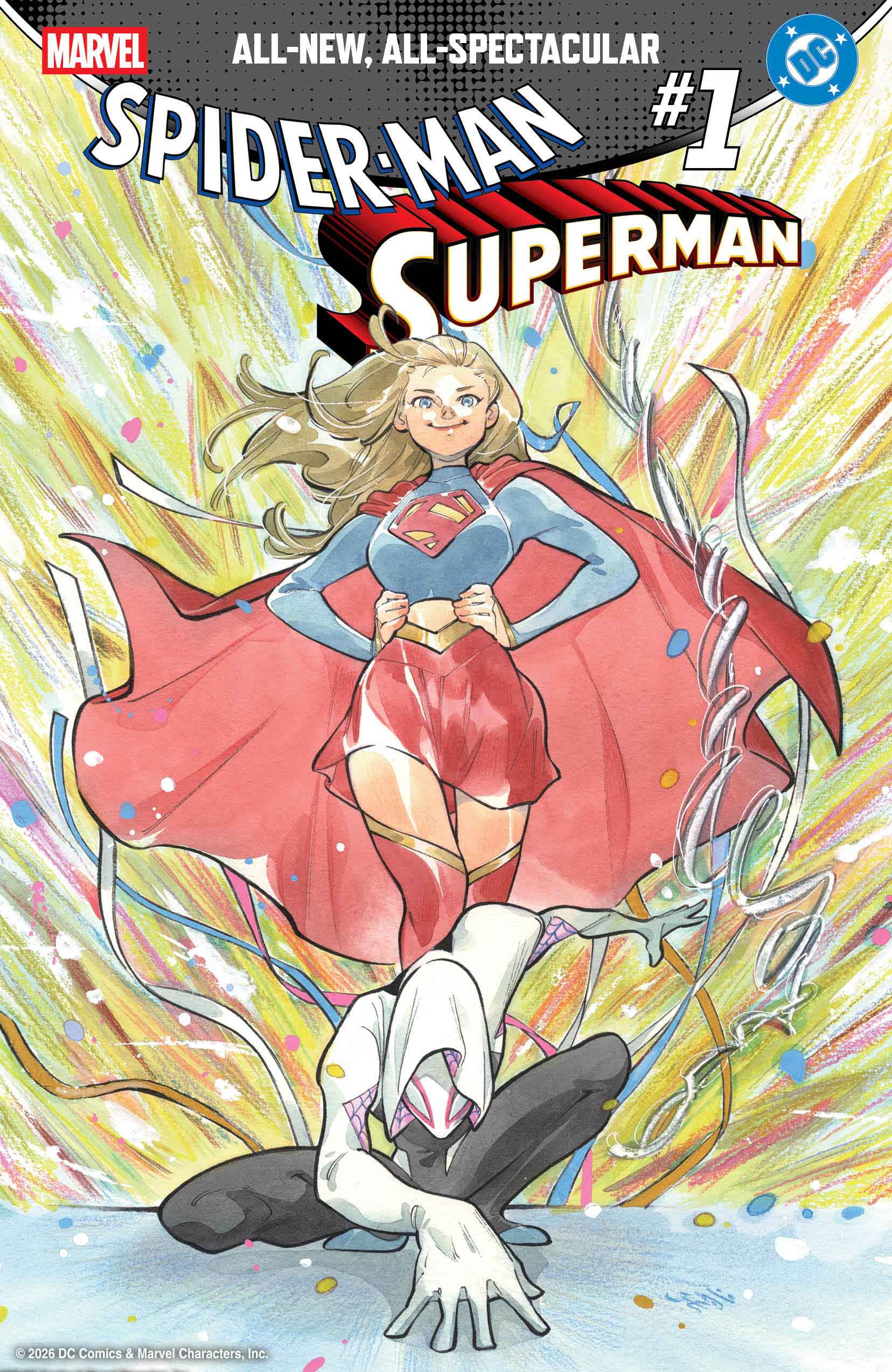 Marvel Dc Spider-Man Superman #1 M Peach Momoko Variant (04/22/2026) Marvel