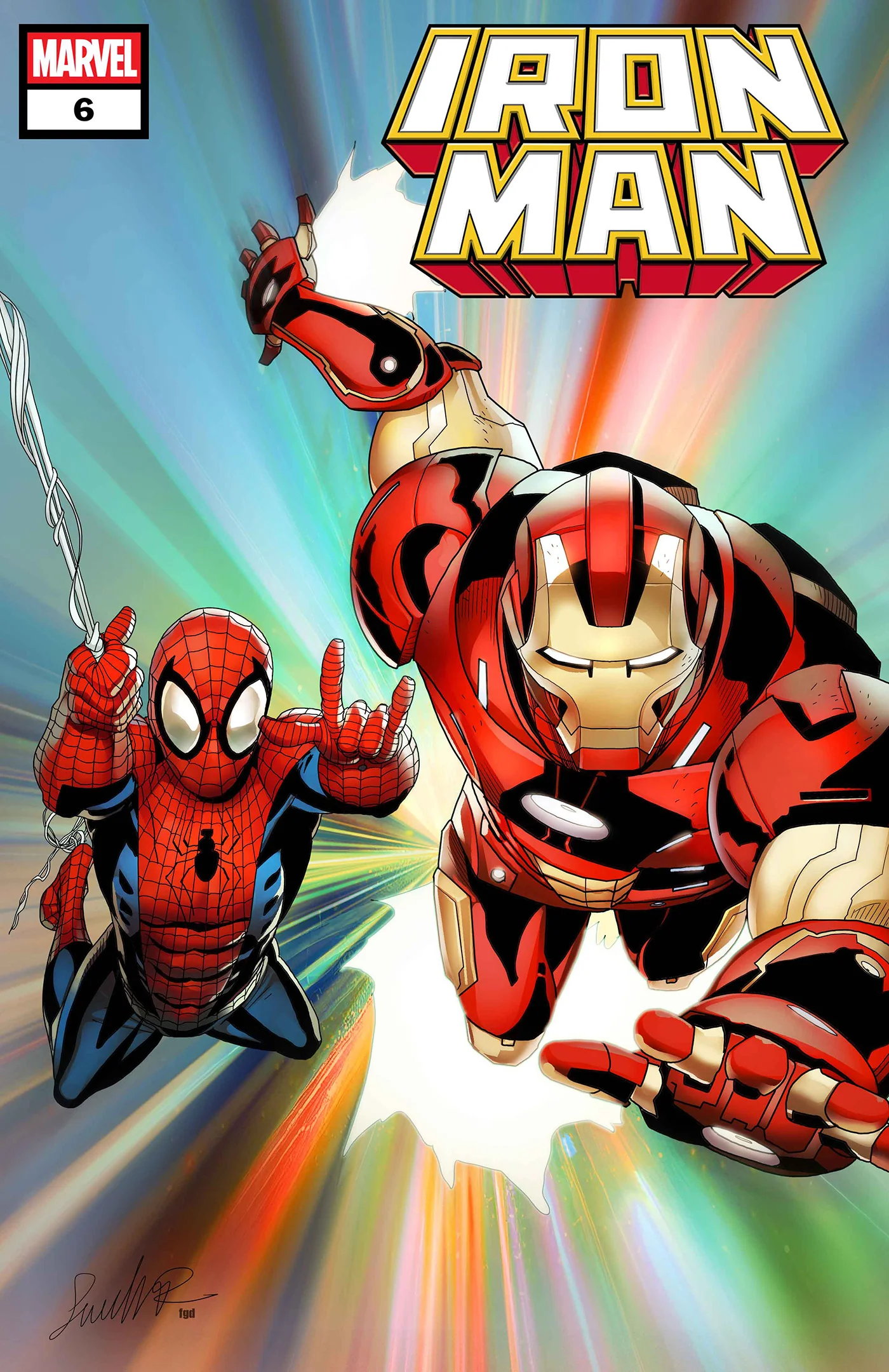 Iron Man #6 C Salvador Larroca Foil Variant (06/03/2026) Marvel