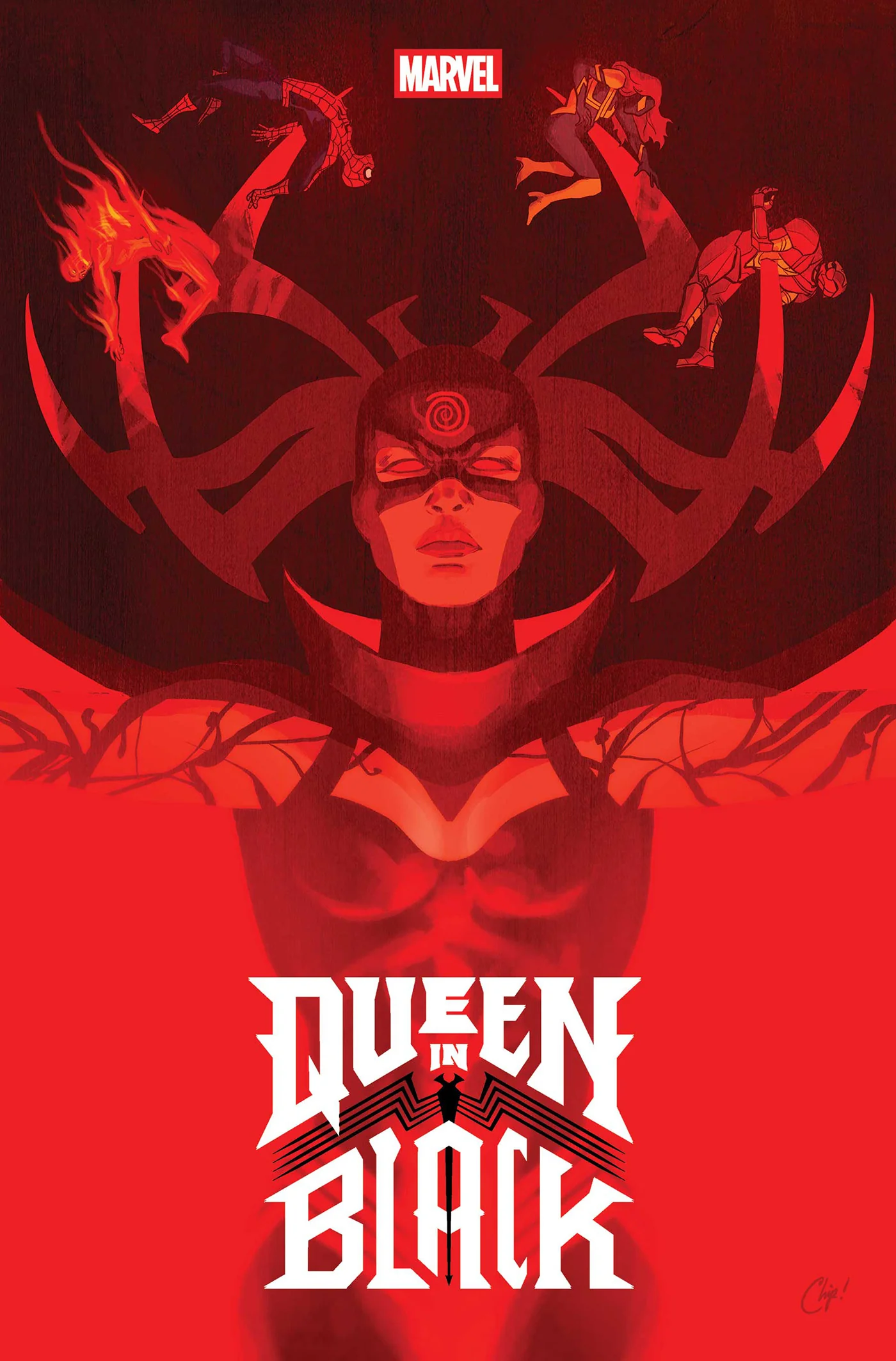 Queen In Black #1 O 1:1000 Chip Zdarsky Variant (07/01/2026) Marvel