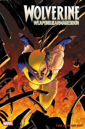Wolverine Weapons Of Armageddon #2 D 1:25 Aaron Kuder Variant (03/25/2026) Marvel