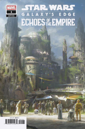 Star Wars Galaxy'S Edge Echoes Of The Empire #1 D Erik Tiemens Concept Art Variant (04/22/2026) Marvel