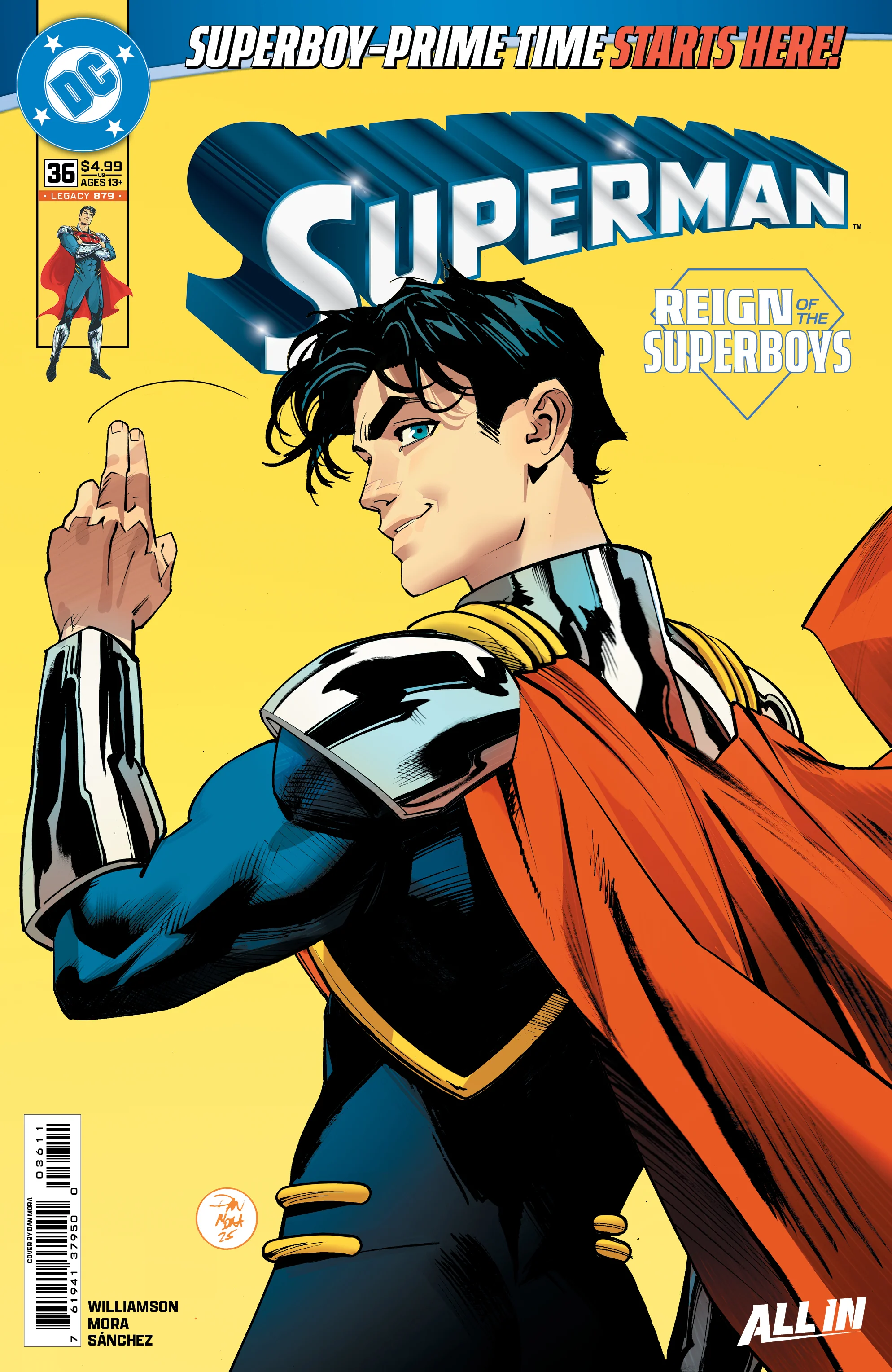 Superman #36 A Dan Mora (03/25/2026) Dc