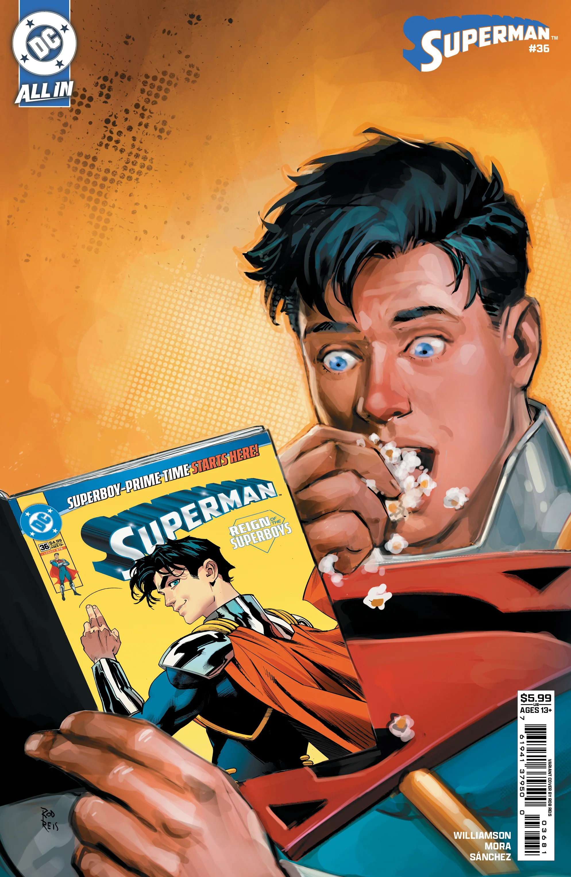 Superman #36 H Rod Reis Variant (03/25/2026) Dc