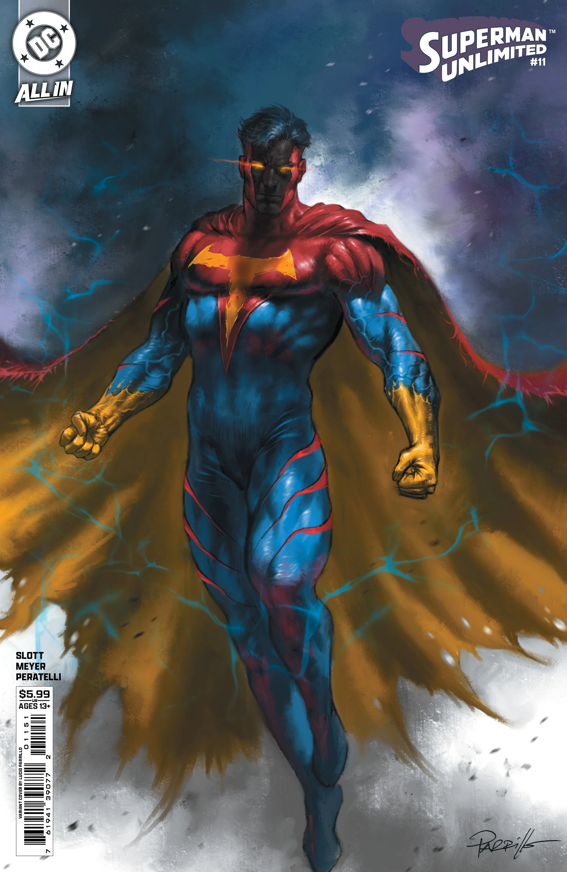 Superman Unlimited #11 D Lucio Parrillo Variant (03/18/2026) Dc