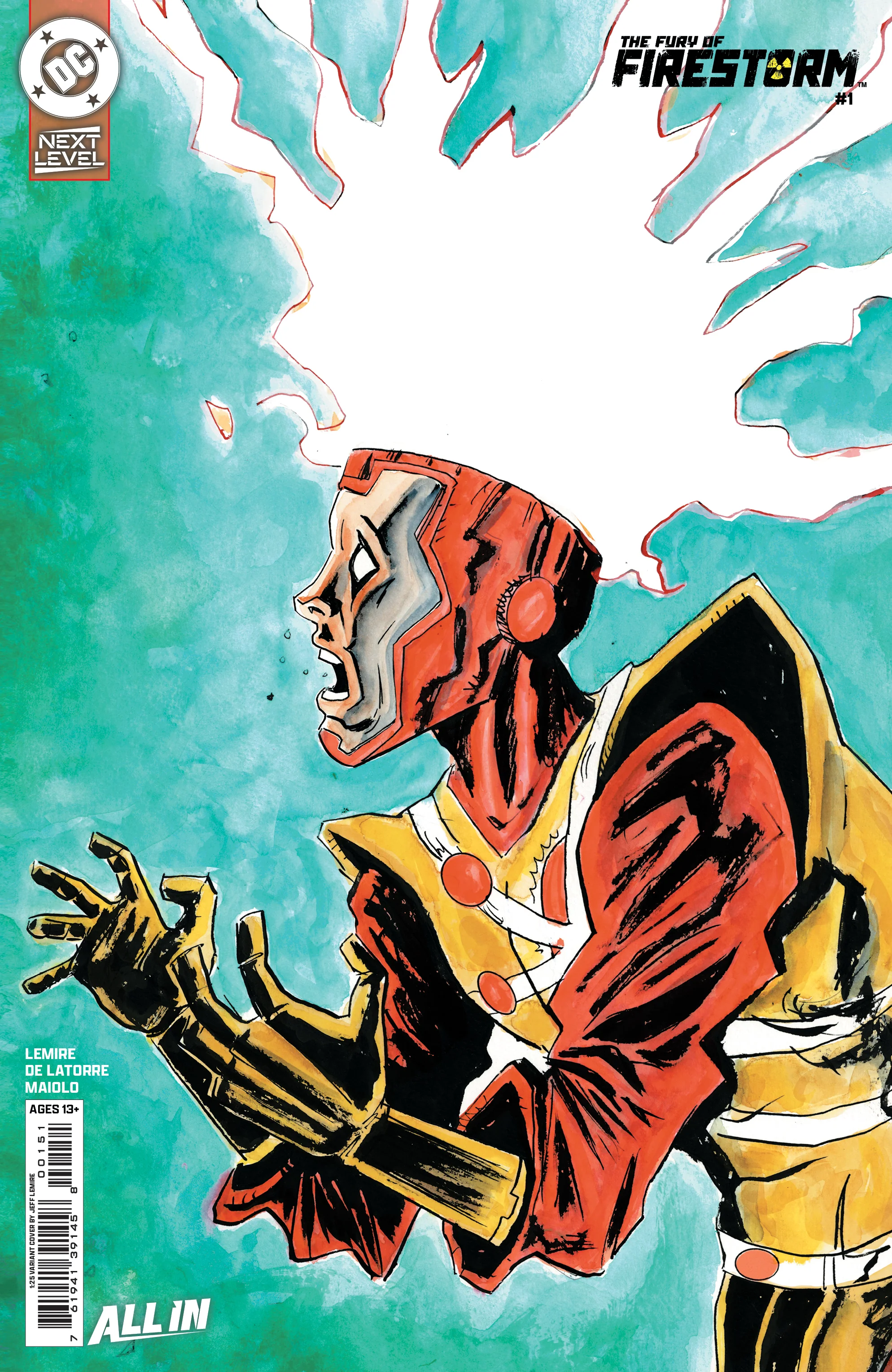 Fury Of Firestorm #1 (Of 6) G 1:25 Jeff Lemire Variant (04/08/2026) Dc