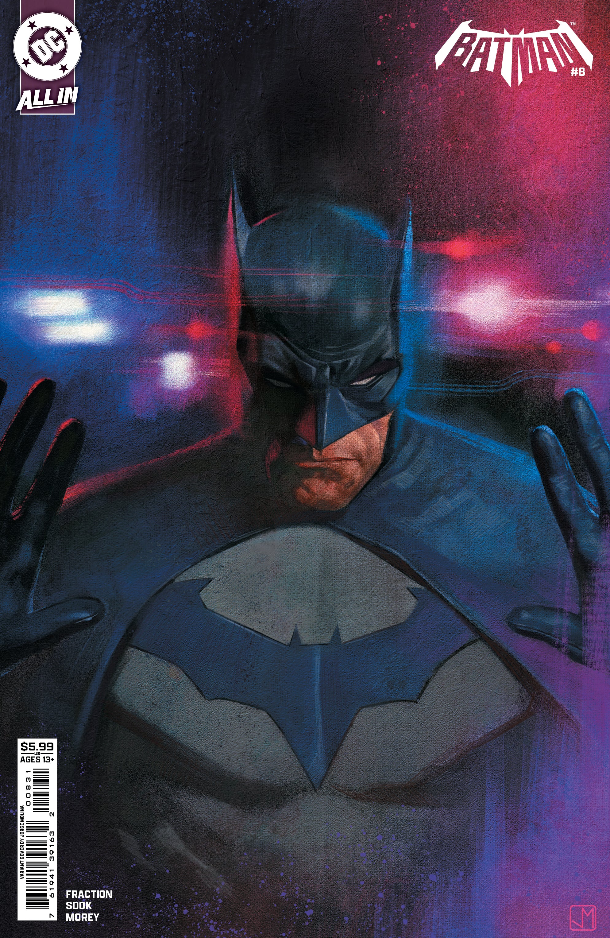 Batman #8 C Jorge Molina Variant (04/01/2026) Dc
