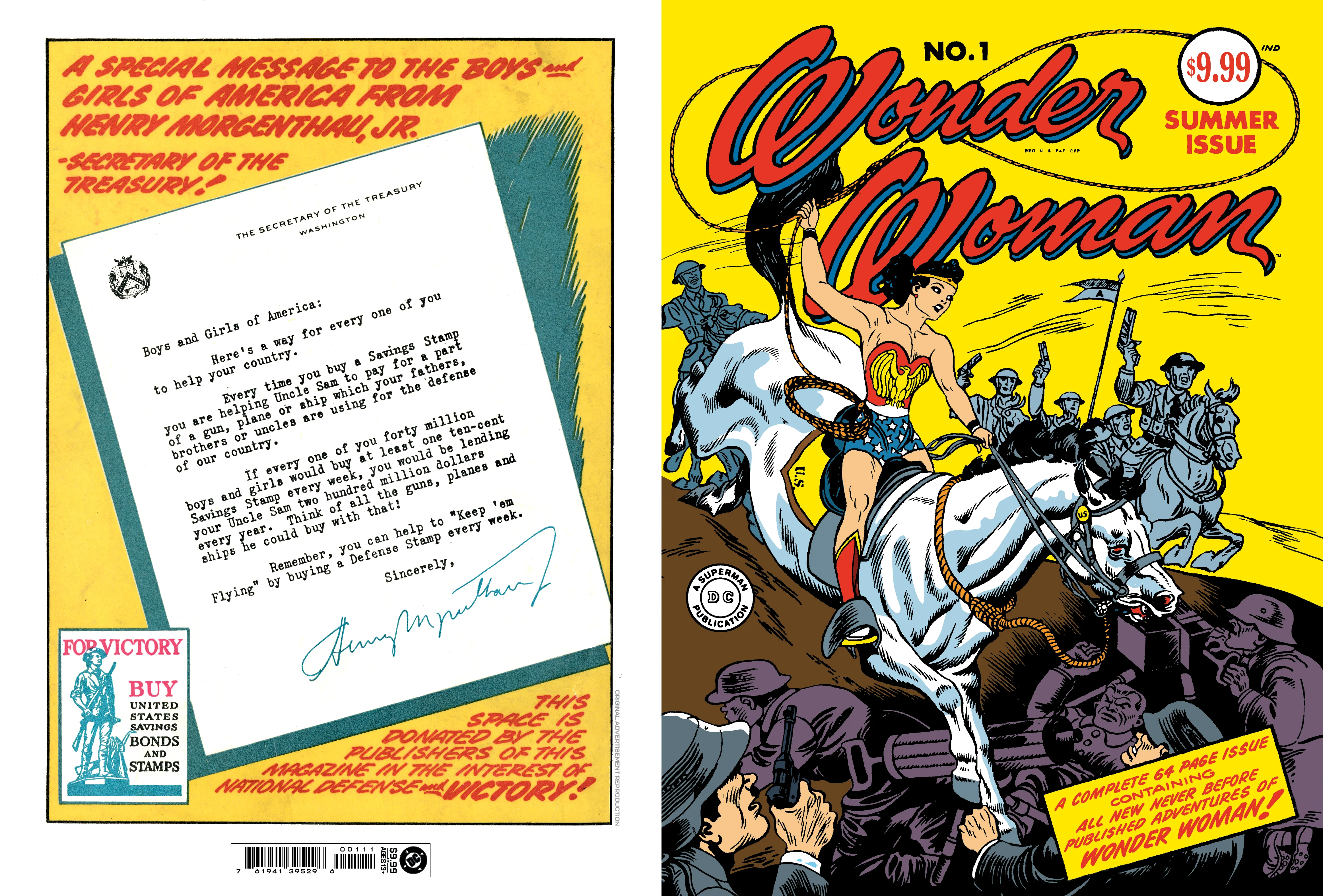 Wonder Woman #1 Facsimile Edition A Harry Peter (2026 Edition) (03/18/2026) Dc - Image 2