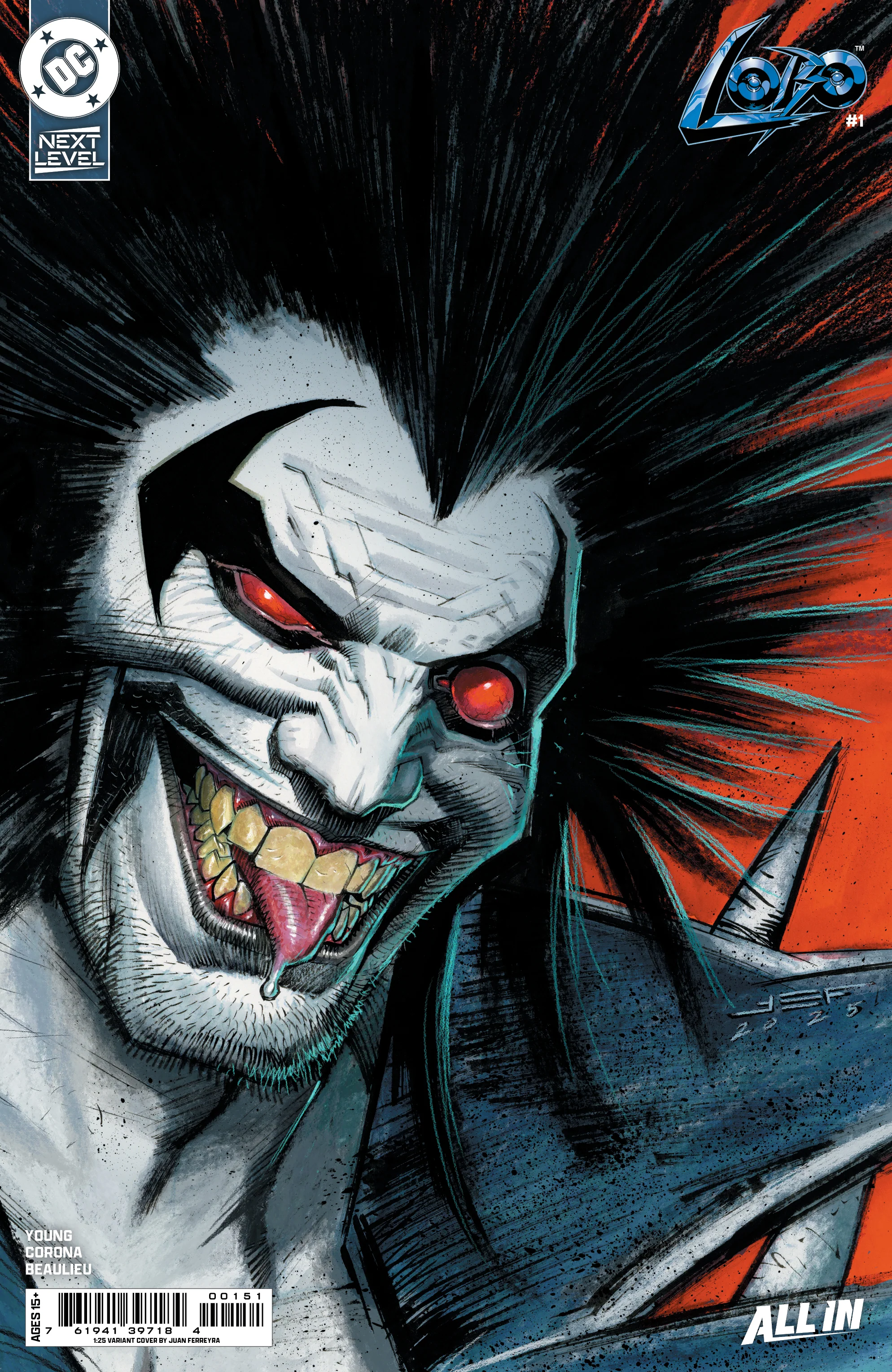 Lobo #1 G 1:25 Juan Ferreyra Variant (03/18/2026) Dc