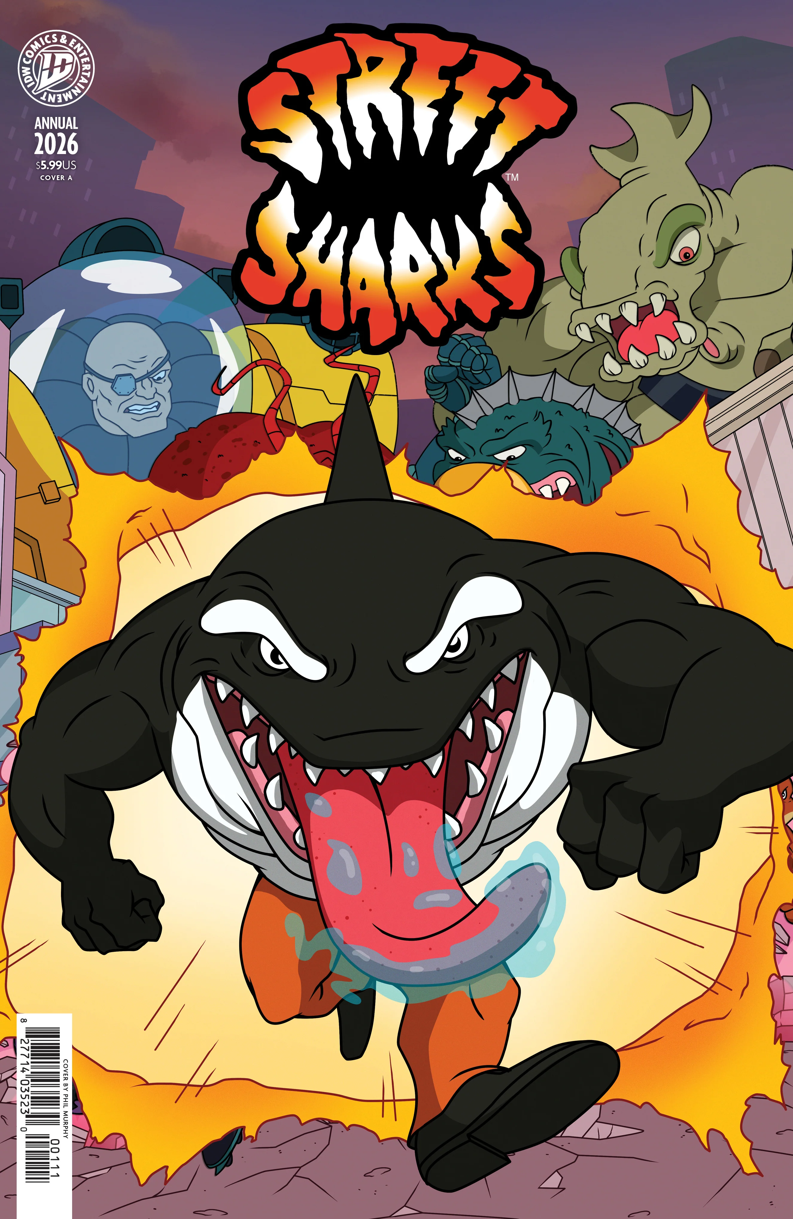 Street Sharks Annual 2026 A Murphy (04/29/2026) Idw