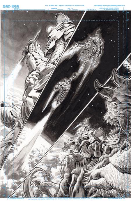 Olympus Saga Megalith #1 (Of 4) O Lewis Larosa Original Art Edition 12 Variant (05/13/2026) Bad Idea