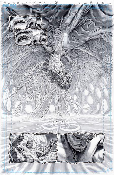 Olympus Saga Megalith #1 (Of 4) Z Lewis Larosa Original Art Edition 23 Variant (05/13/2026) Bad Idea