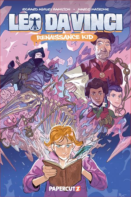 Leo Da Vinci Renaissance Kid Hc (04/15/2026) Papercutz
