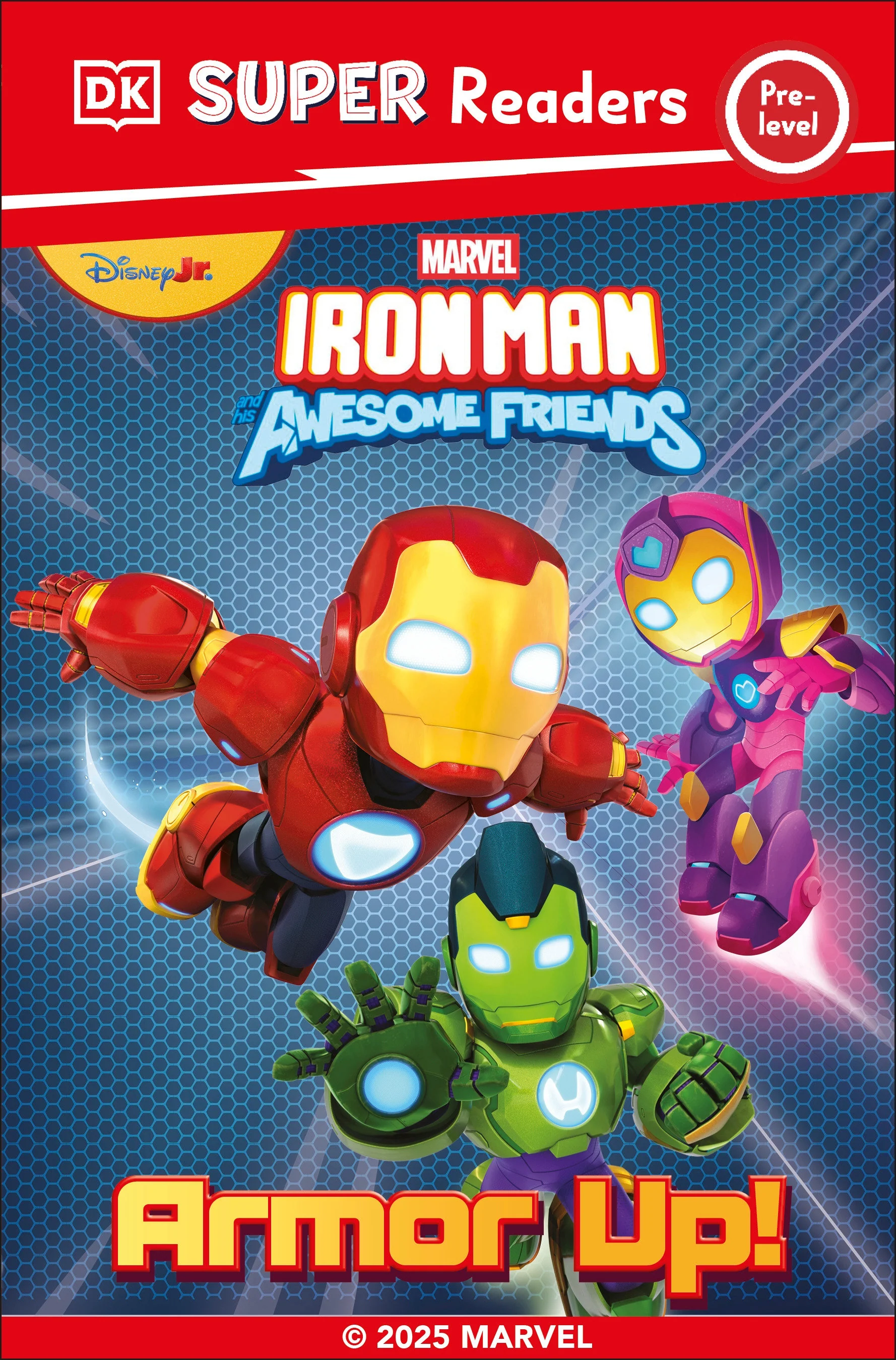 Dk Super Reader Pre-Level Iron Man And His Awesome Friends Armor Up! Hc (02/09/2026) Dk