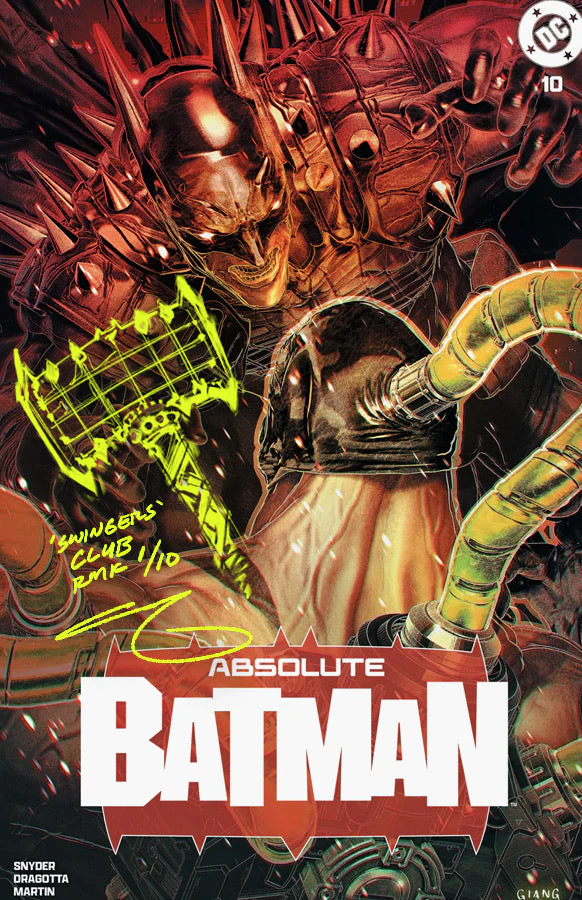 Absolute Batman #10 Giang Variant SDCC TenFwd Comics EXCLUSIVE FOIL - Image 3