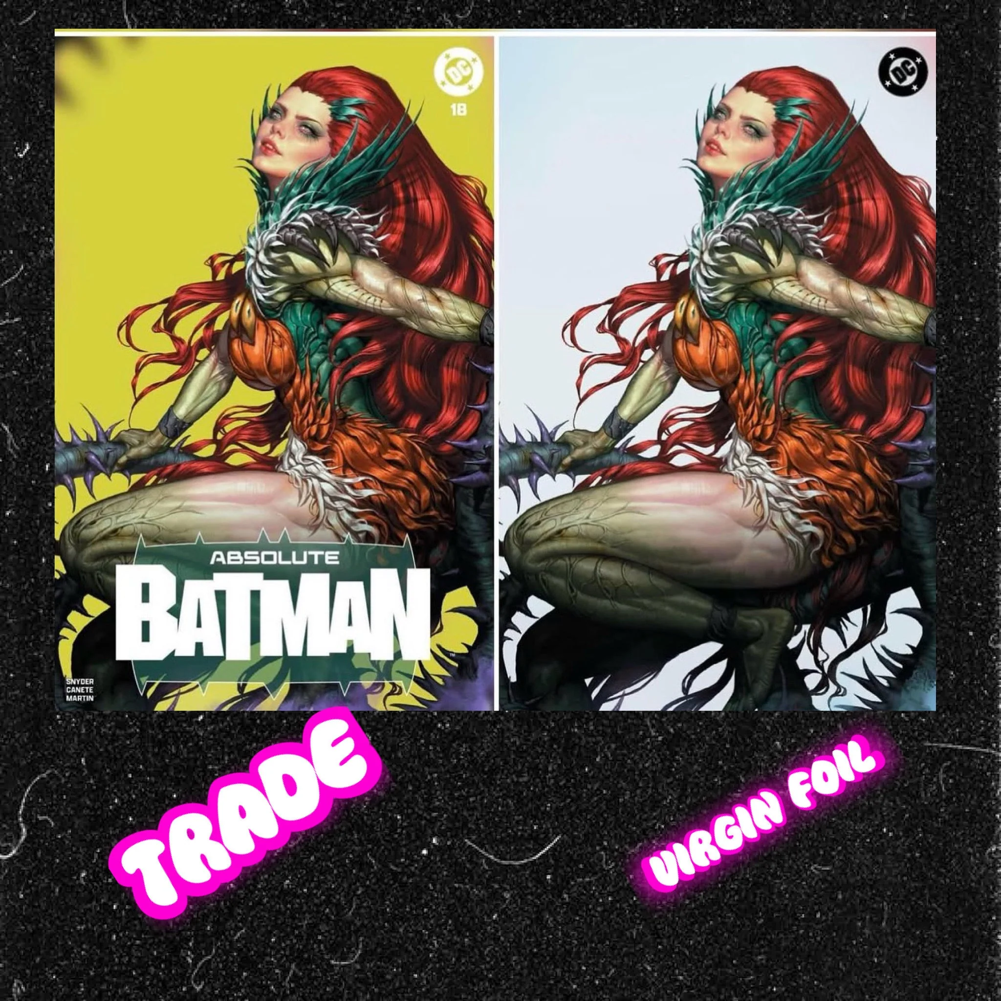 ABSOLUTE BATMAN #18 EOM LTD TO 1000 Options TRADE/ VIRGIN FOIL MEGACON (1st COURT OF THE OWLS) - Image 2