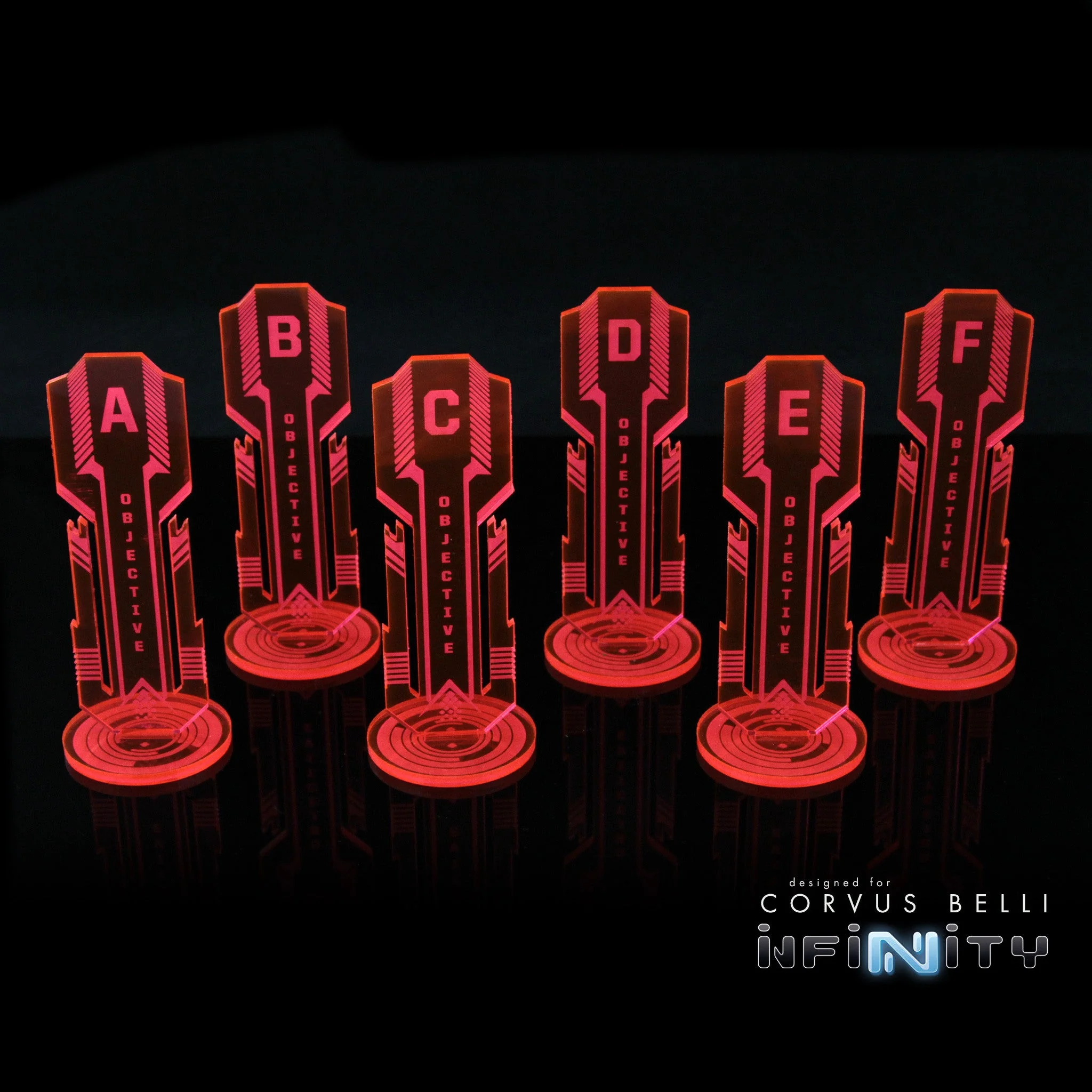 Acrylic Sci Fi Objectives 6 Pack - Image 2
